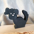 Stecker Hund schwarz