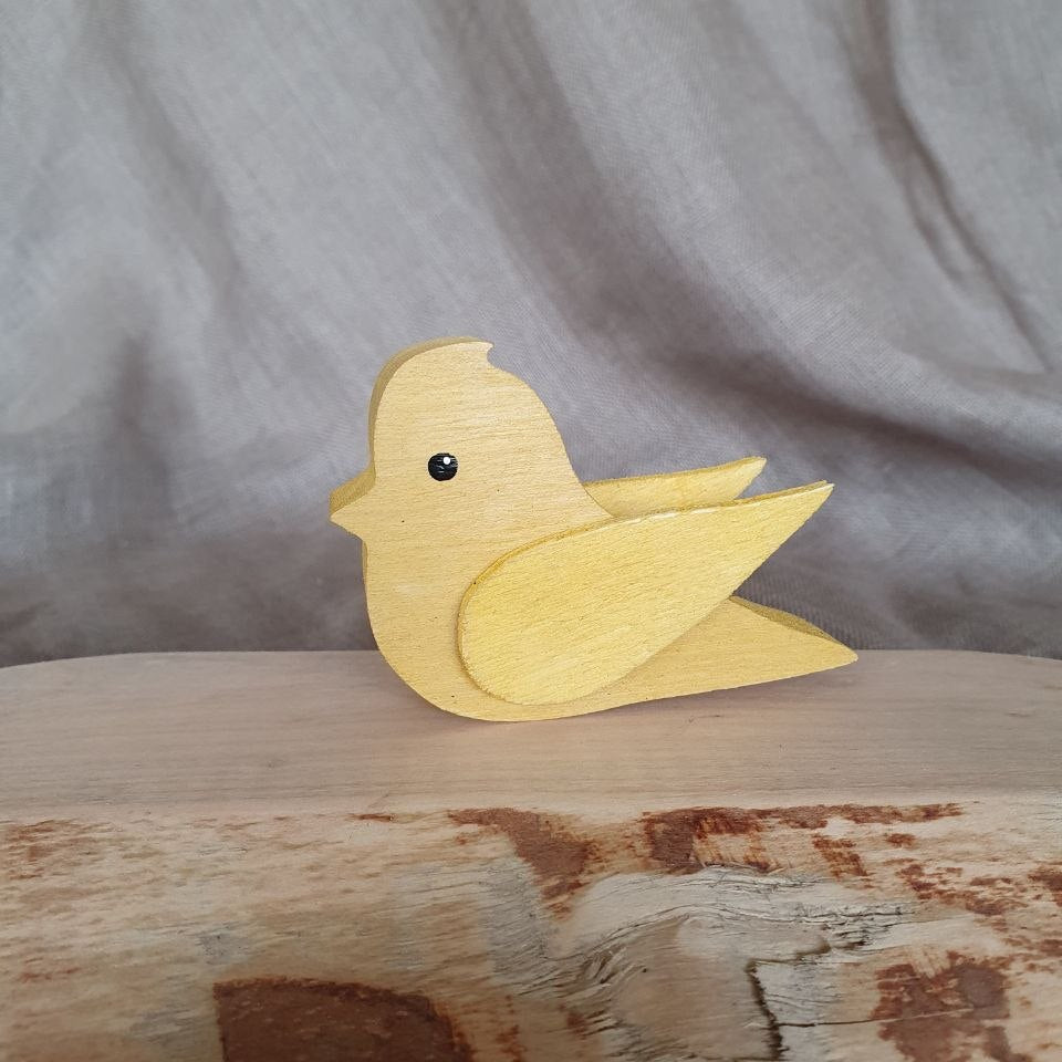 Plug bird yellow